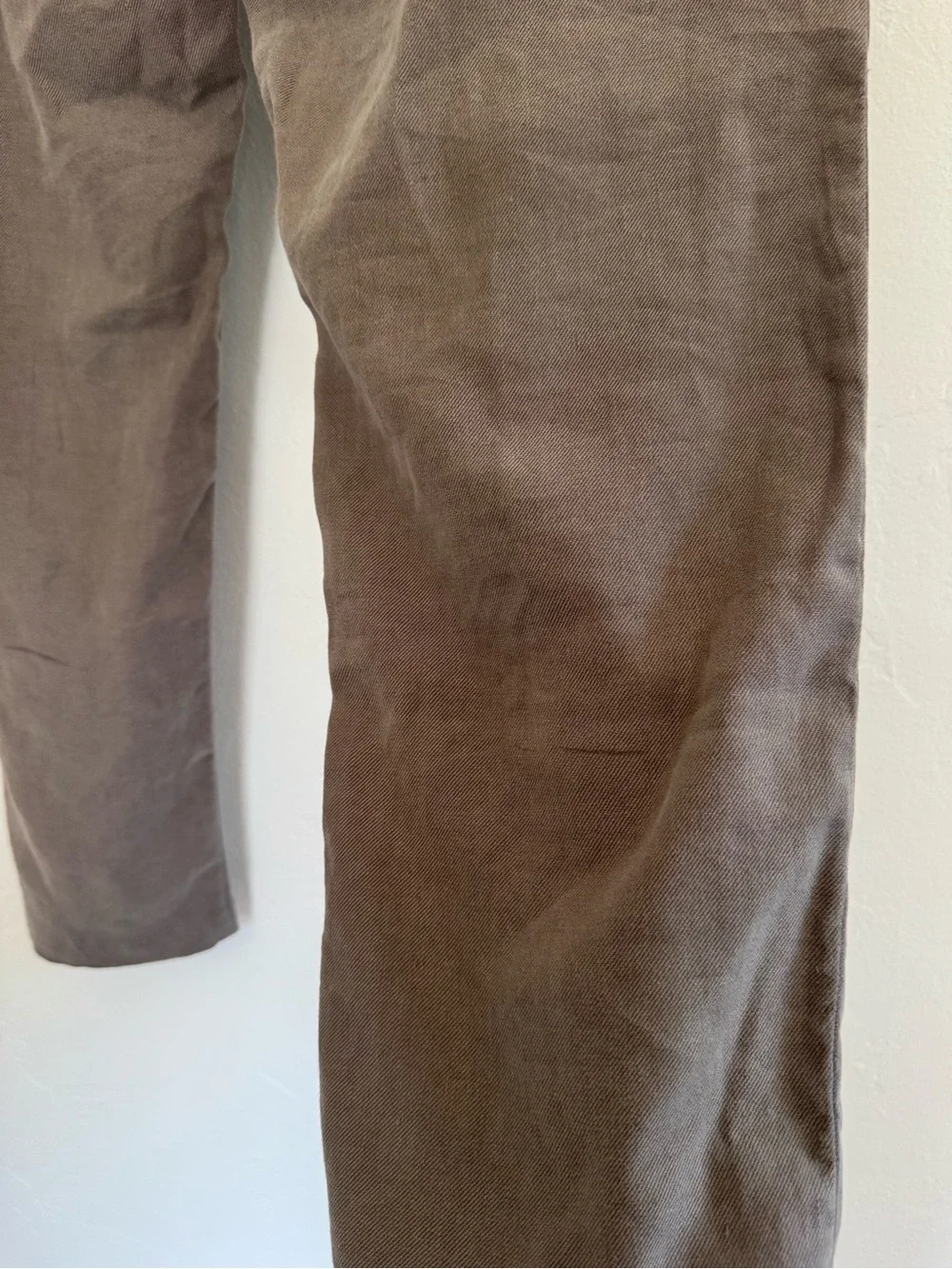 NWT Hudson Classic Slim Straight Fit Stretch Linen Blend Chino Pants *FLAWS*